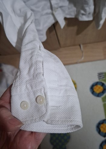 Erkek Çocuk uzun Kollu Çizgili Gömlek - Görsel 3