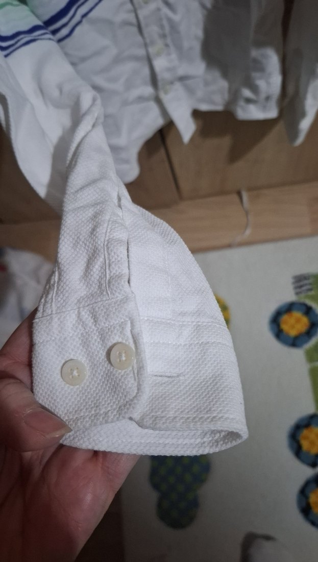 Erkek Çocuk uzun Kollu Çizgili Gömlek - Görsel 3