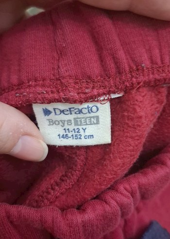 Bordo Erkek Çocuk Rahat Sweatpant - Görsel 3