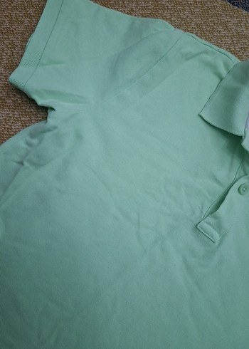 Mango Erkek Yeşil Polo Yaka Kısa Kollu Tişört - Görsel 3