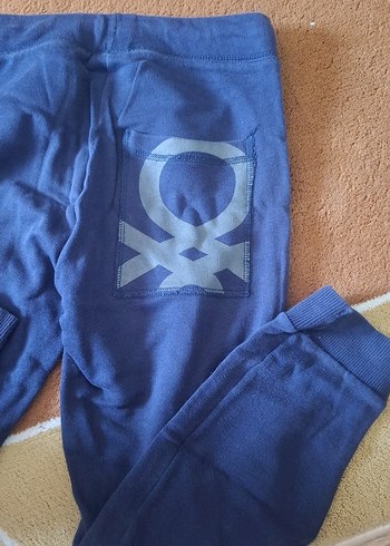 Benetton Erkek Çocuk Mavi Rahat Kesim Eşofman Altı