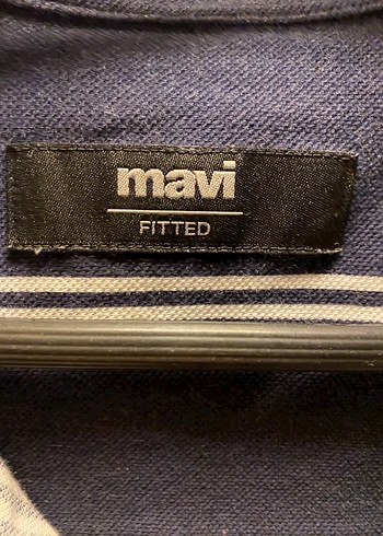 MAVİ Lacivert Çizgili Erkek Denim Gömlek - Görsel 3