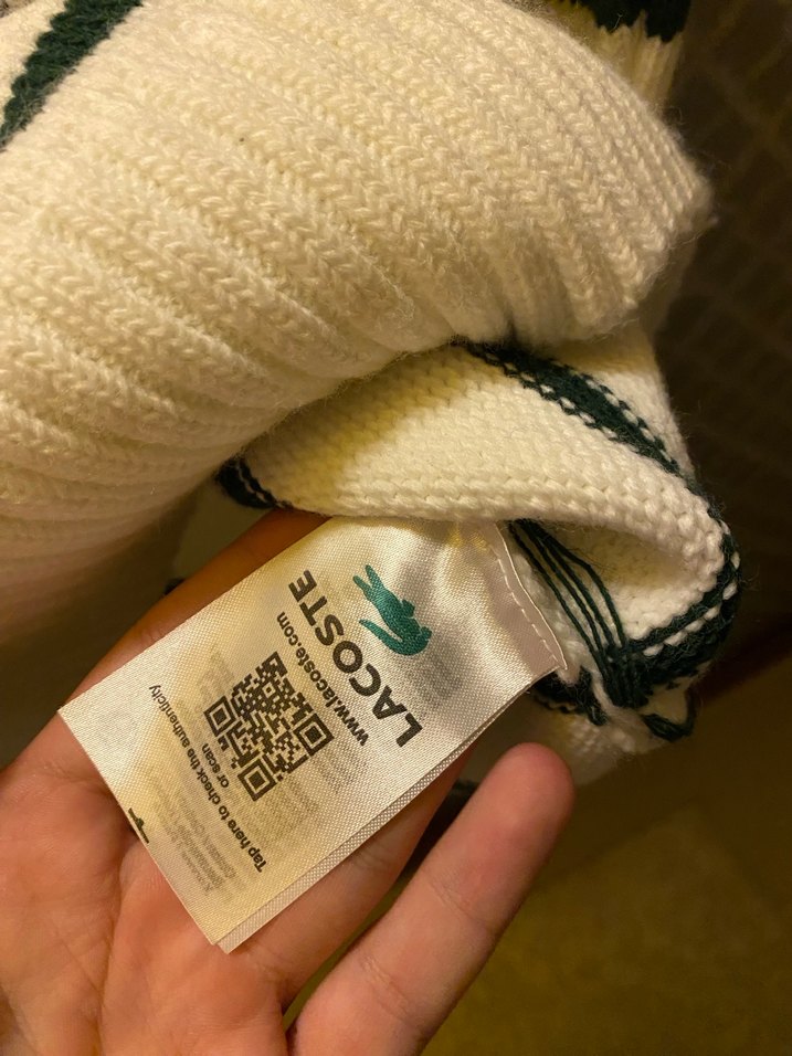 Lacoste Çizgili Kazak - Görsel 3