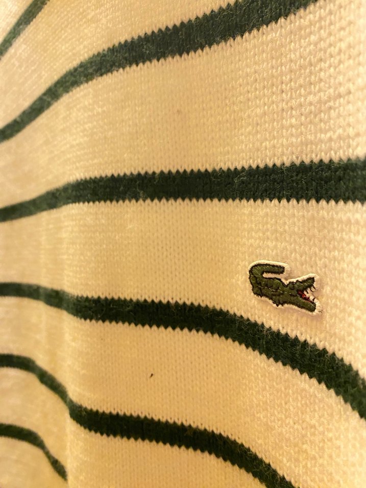 Lacoste Çizgili Kazak - Görsel 2