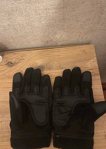 Siyah Motor Erkek Eldivenleri - Görsel 3