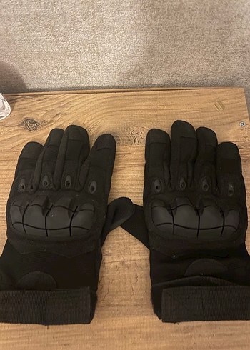 Siyah Motor Erkek Eldivenleri - Görsel 2