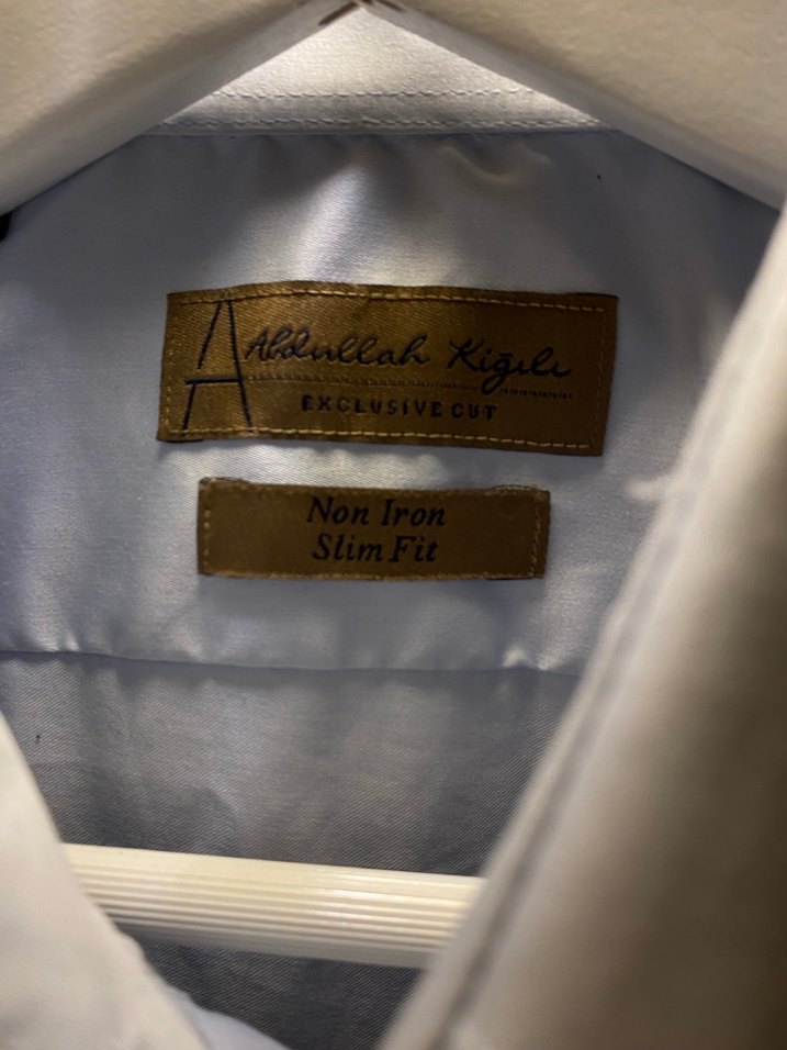 Kığlı krem Ceket ve Buz mavisi Gömlek - Görsel 3