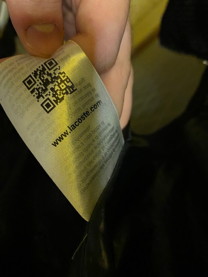 Lacoste Erkek Siyah Fermuarlı Ceket - Görsel 4