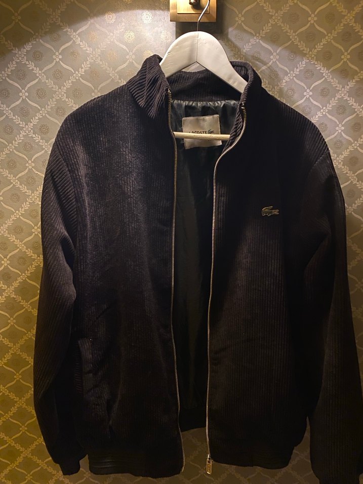 Lacoste Erkek Siyah Fermuarlı Ceket - Görsel 3