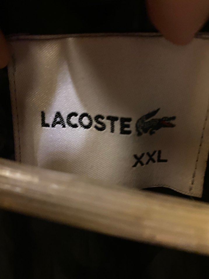Lacoste Erkek Siyah Fermuarlı Ceket - Görsel 5