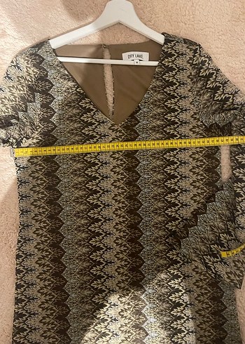 Bohem Stil Uzun Kollu Yılan Desenli Triko Elbise - Görsel 7