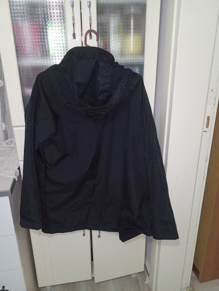 Erkek Siyah Midi Boy Yağmurluk - Görsel 2