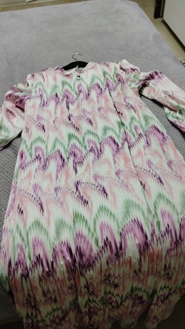 Diger Bohem Uzun Piliseli Elbise - Görsel 3