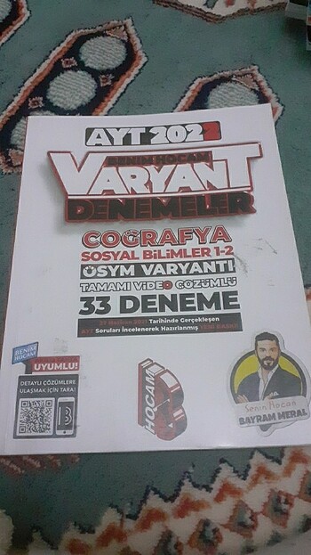 Benim hocam coğrafya ayt denemeleri 