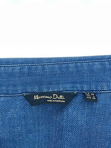 38 Beden mavi Renk Massimo Dutti Gömlek %70 İndirimli.