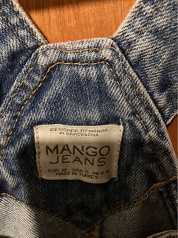 Mango Mango jean elbise