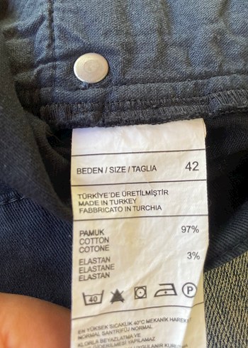 Sisley pamuklu mini şort - Görsel 4