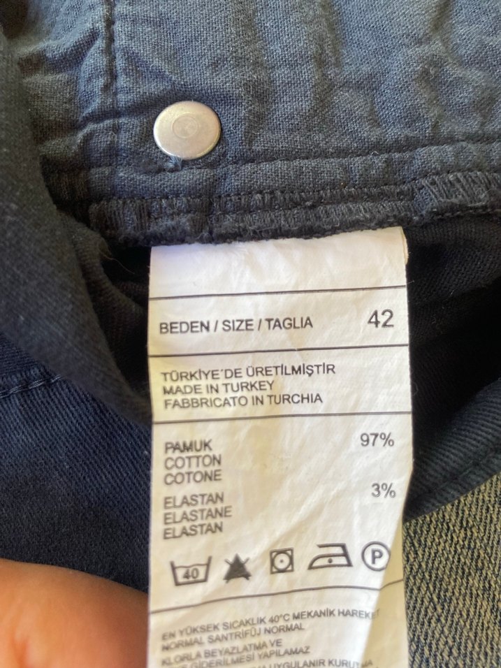 Sisley pamuklu mini şort - Görsel 4