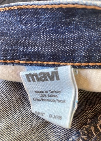 Mavi Mini Denim Şort - Görsel 6