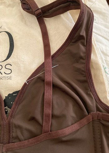 Kahverengi Midi Spor Sütyen - Görsel 5