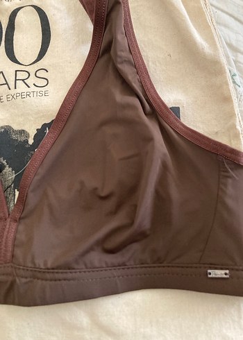 Kahverengi Midi Spor Sütyen - Görsel 2