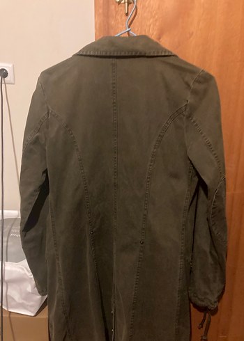 Jimmy Key Khaki Midi Kadın parka - Görsel 5