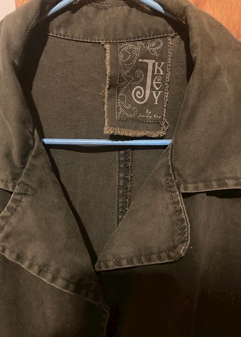 Jimmy Key Khaki Midi Kadın parka - Görsel 2