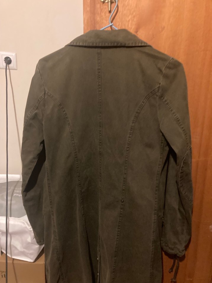 Jimmy Key Khaki Midi Kadın parka - Görsel 5