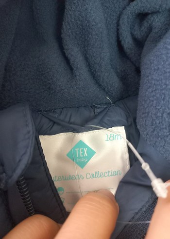 Fermuarlı bebek Kışlık Polar Yelek - Görsel 4