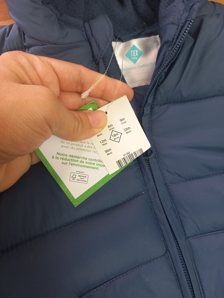 Fermuarlı bebek Kışlık Polar Yelek - Görsel 2