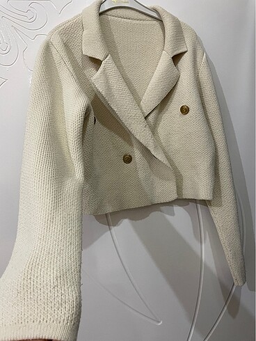 Triko blazer ceket