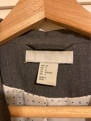 H&M H&M gri kısa ceket