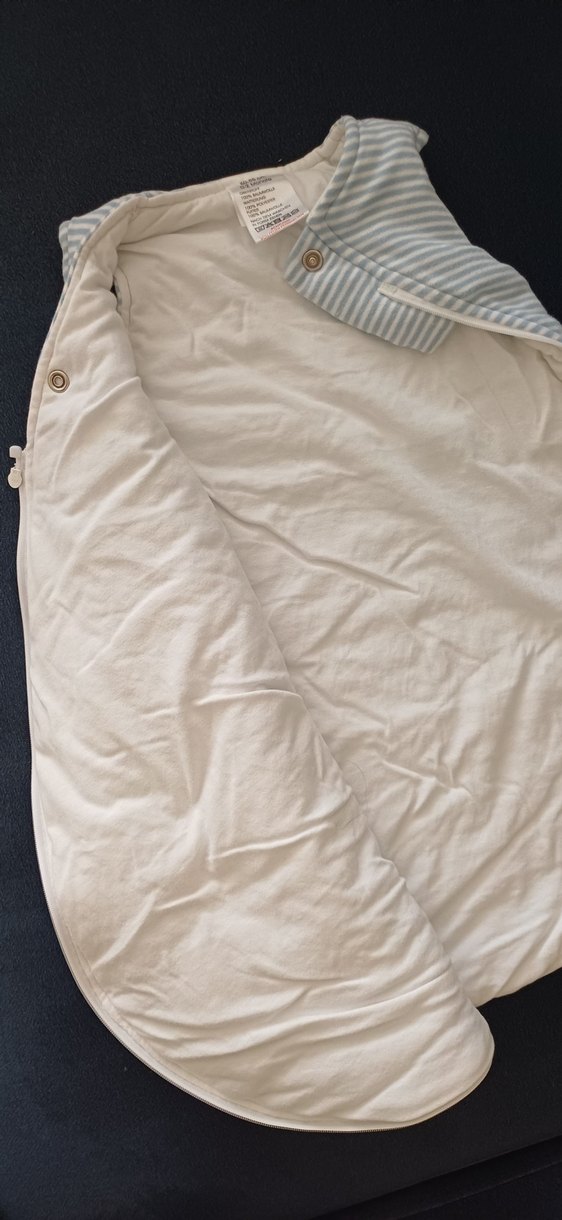 Mavi Çizgili Çocuk Uyku Tulumu - Görsel 2