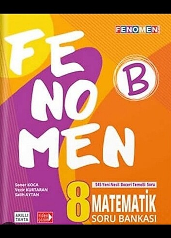 8.sınıf matematik fenomen b