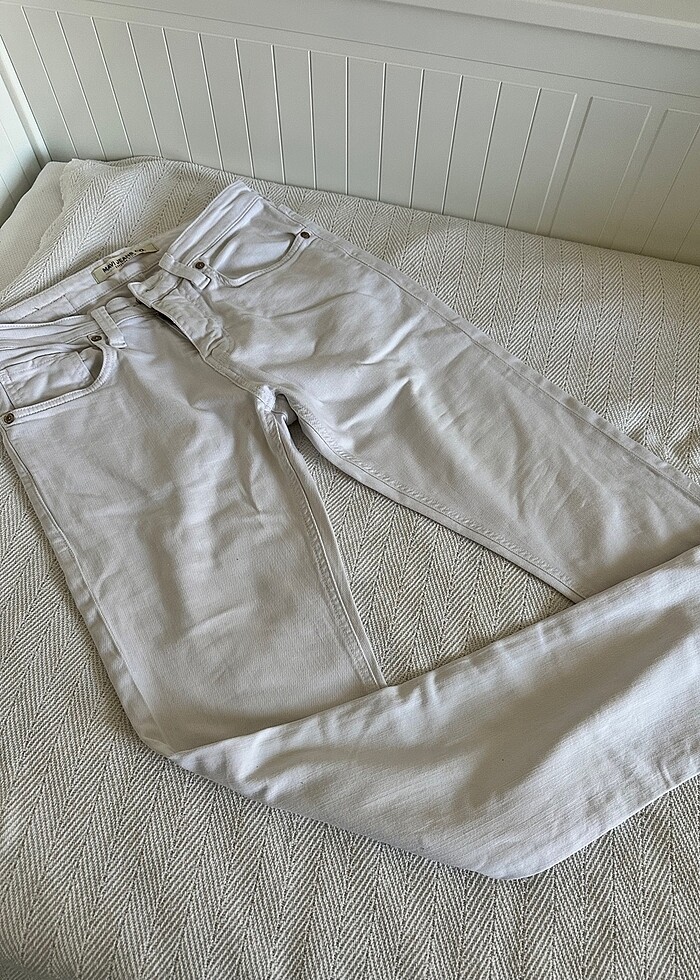 Mavi Erkek Beyaz Pantolon - Görsel 2