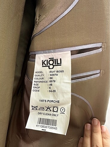 Abdullah Kığılı Bej Takım Elbise - Görsel 6