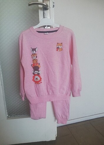 Diğer Pembe pijama takımı
