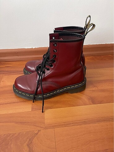 37 Beden bordo Renk Dr. Martens bordo bot 37