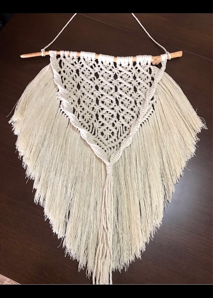 Bohem Makrome Duvar Süsü - Görsel 2