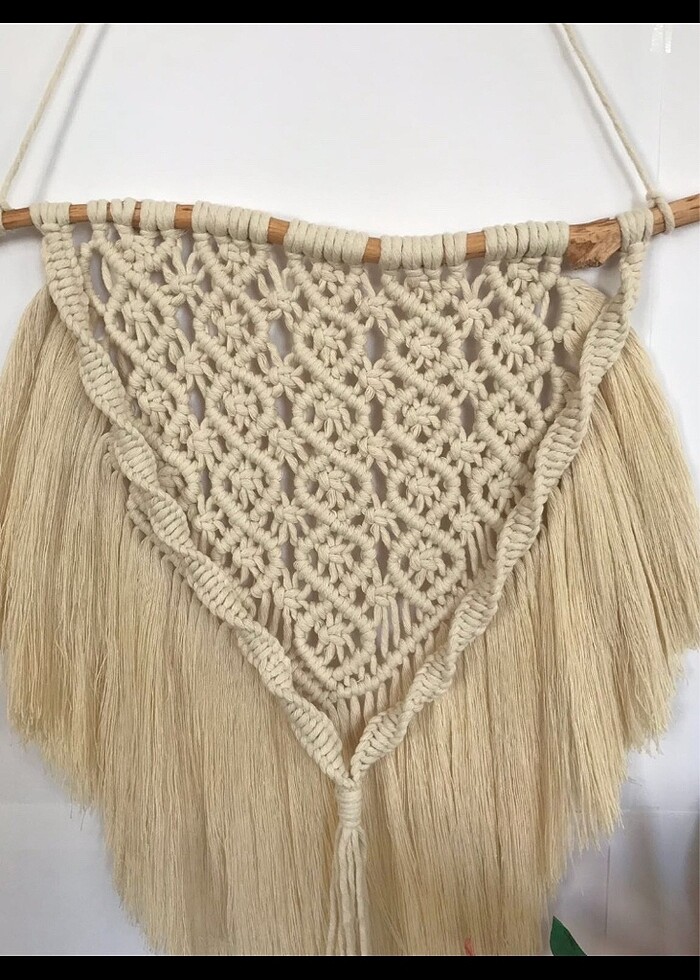 Bohem Makrome Duvar Süsü - Görsel 3