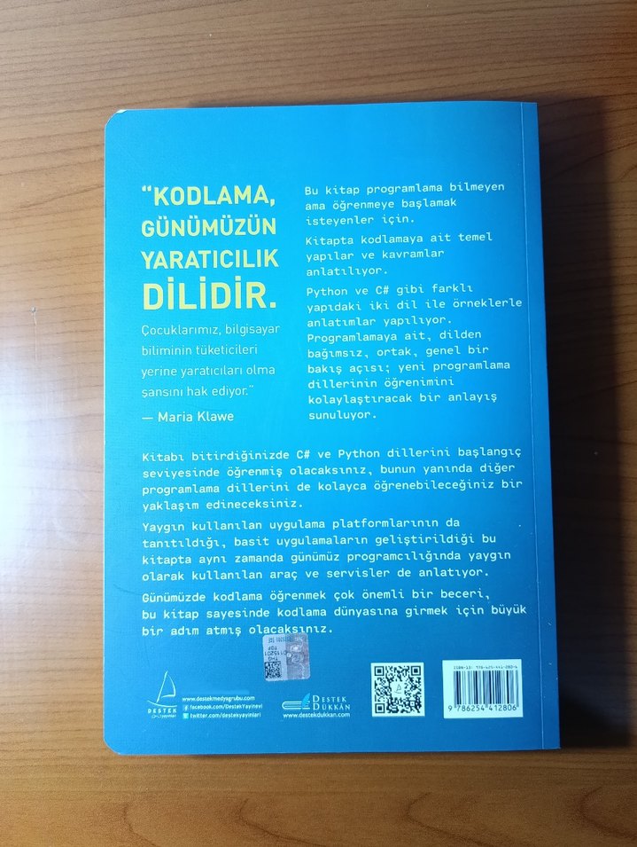 Yeni Başlayanlar İçin Kodlama Kitabı - Görsel 2