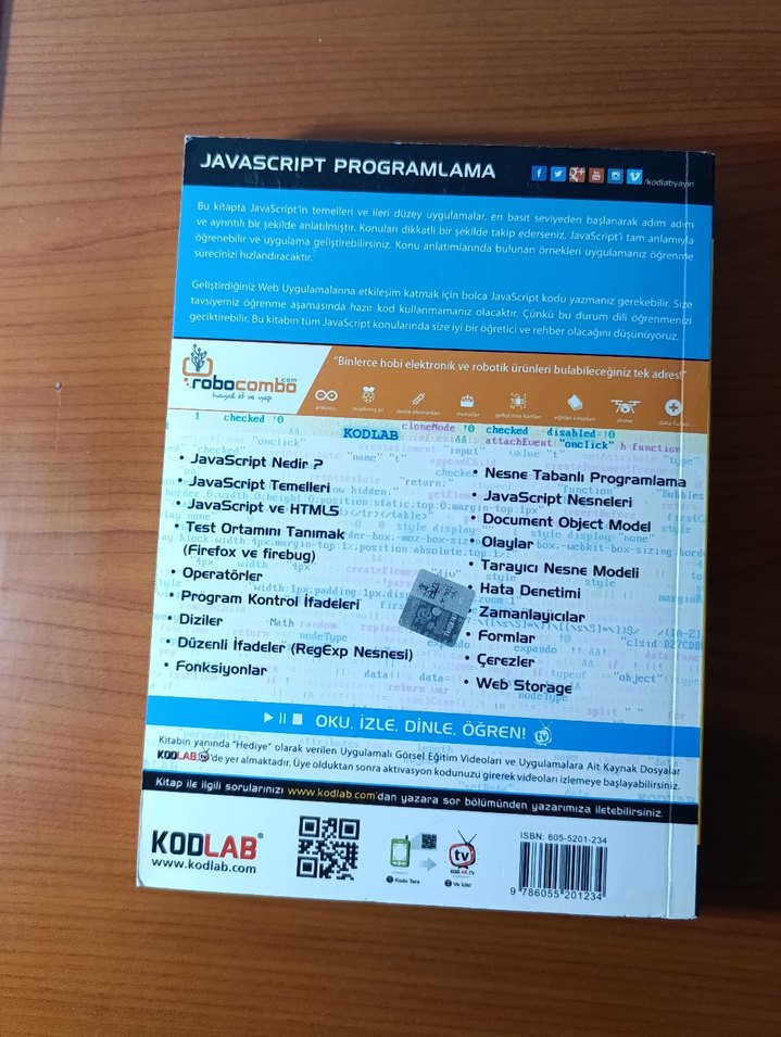 JavaScript Programlama Kitabı 5. Baskı - Görsel 2