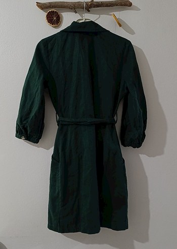 Yeşil Mini Günlük Elbise - Görsel 3