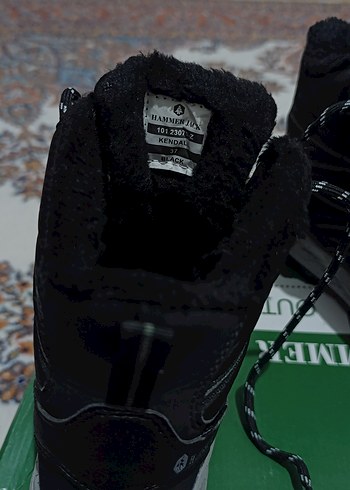 Hammer Jack Siyah Bağcıklı Unisex Outdoor Kar Botu - Görsel 4