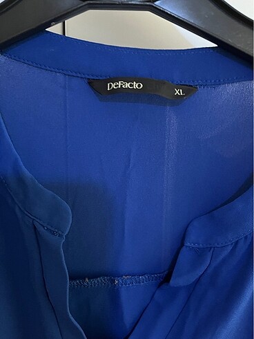 Defacto Saks mavi bluz