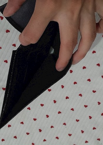 Siyah Minimalist Erkek Cüzdan - Görsel 4