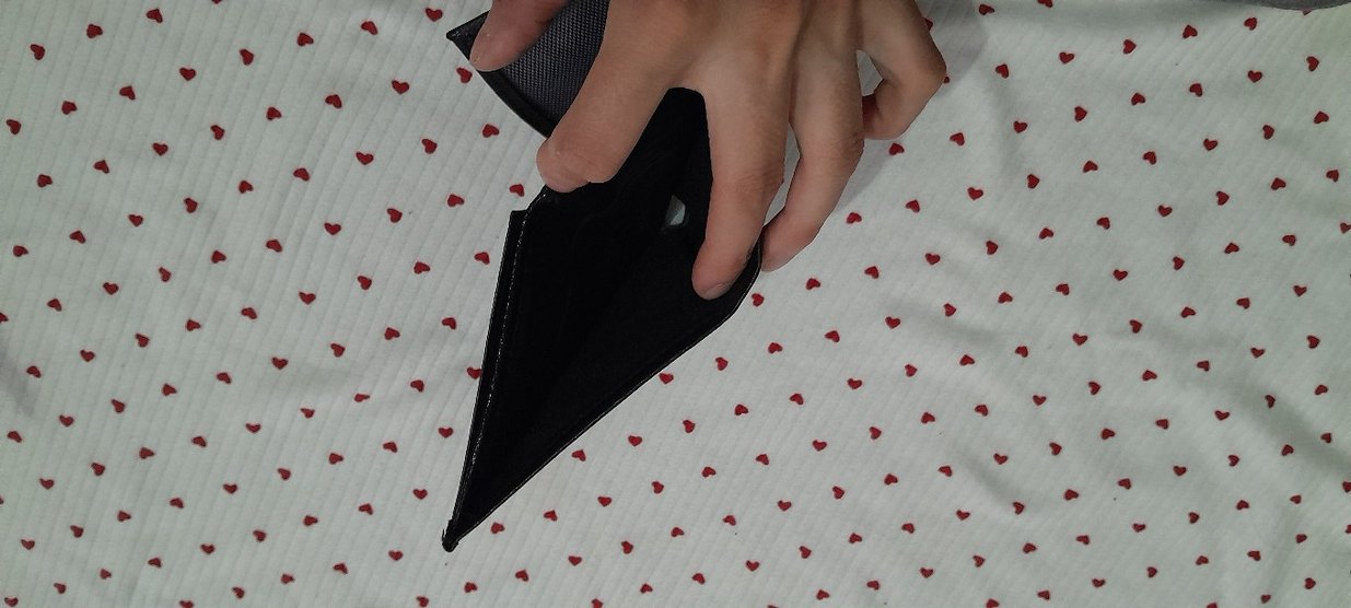 Siyah Minimalist Erkek Cüzdan - Görsel 4