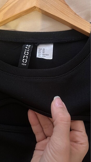 H&M Hm gogus pencereli bluz