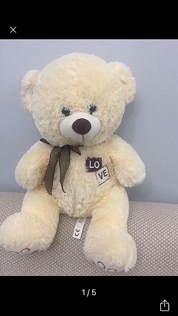 Sunman Lowe kurdeleli peluş oyuncak ayı