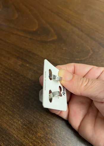 Çelik erkek küpesi - Görsel 4